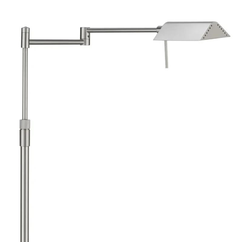 B-Ware Knapstein Stehleuchte Bodenlampe LED Leuchte FINN chrom Metall Touchdimmer