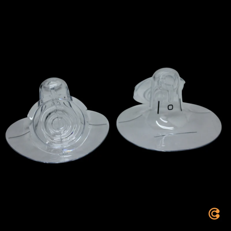 B-Ware elvie Brustschalen Aufsätze Milchpumpe 24mm BPA frei Spülmaschinenfest 2er-Pack