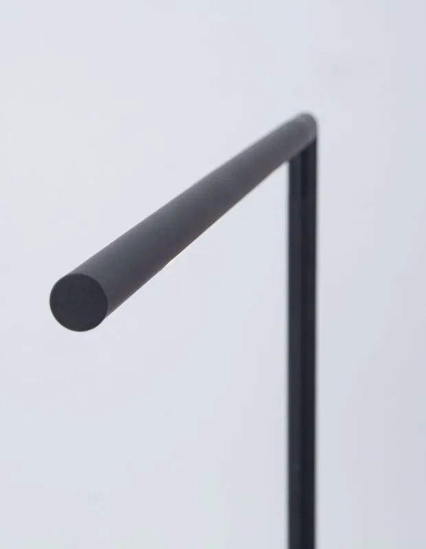 B-Ware Nova Luce Tischleuchte Tischlampe RACCIO LED Schwarz Warmweiß 40 cm 5 W Lampe