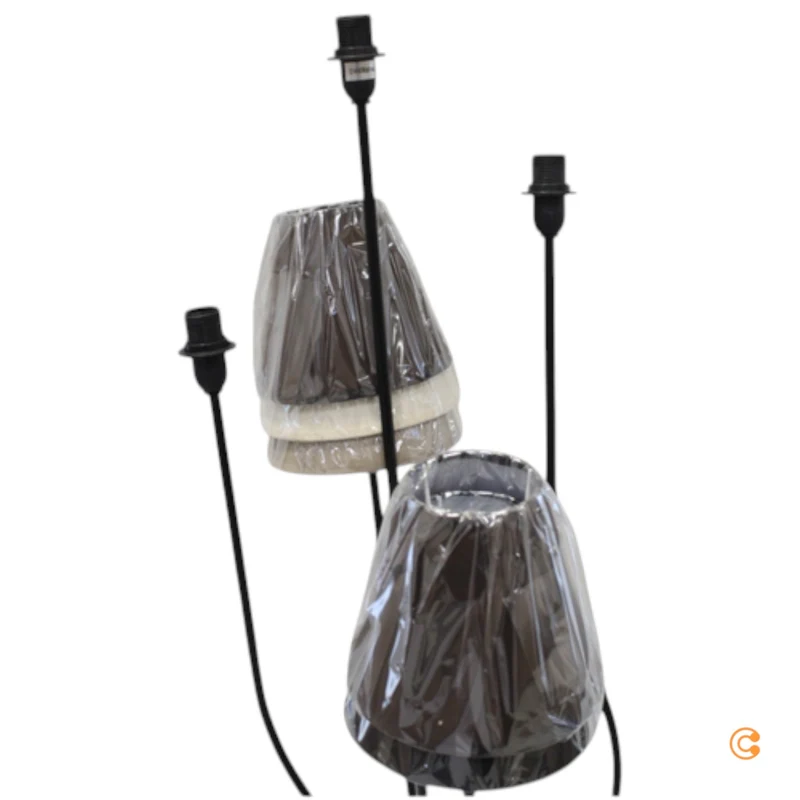 B-Ware KARE Design Flexible Mocca LED Stehleuchte Stehlampe Standleuchte Lampe 163cm