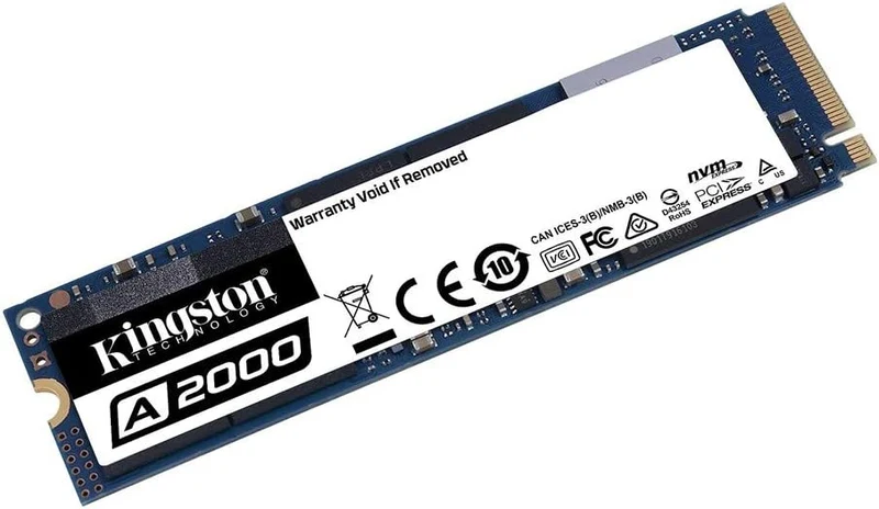 B-Ware Kingston SSD Festplatte Laufwerk NVMe PCIe M2 Schwarz 250GB
