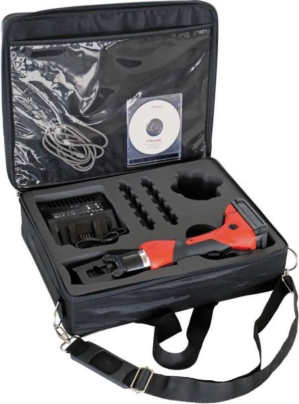 B-Ware intercable HydraulischeSTILO45 Akkupresse 45kN Serie 45 Stabform Crimp-Werkzeug