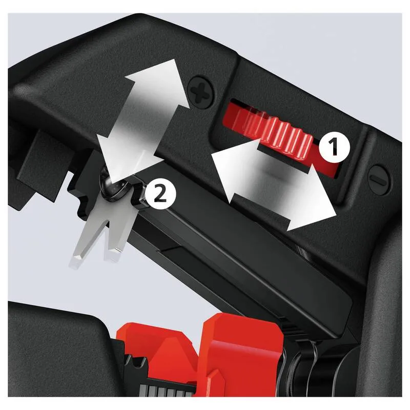 B-Ware Knipex 12 62 180 Abisolierzange Abisolierer Drahtabisolierer 0.2 bis 6 mm²