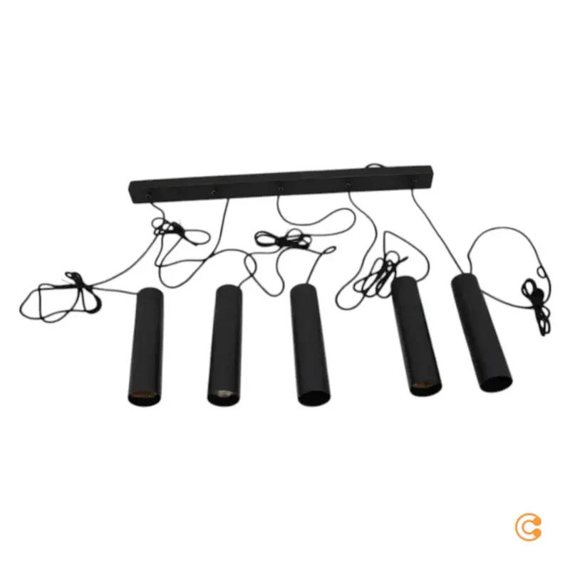 B-Ware Nordlux TILO Pendelleuchte Hängeleuchte Küchenlampe Lampe Leucht Schwarz 5-fl34