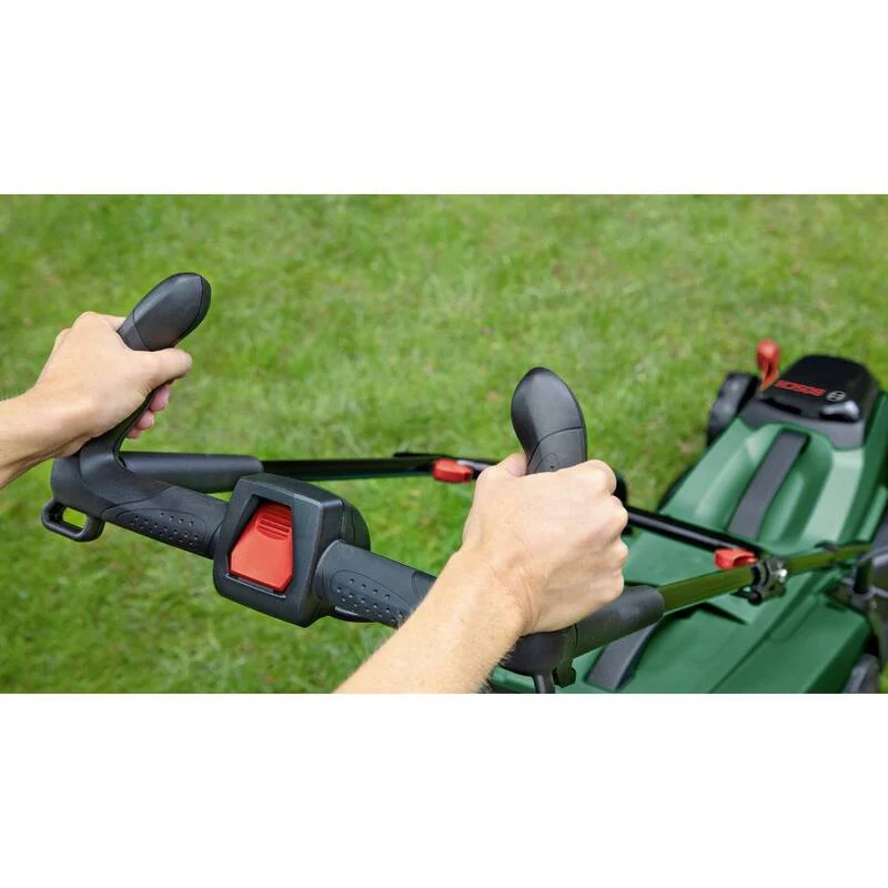 B-Ware Bosch Akku-Rasenmäher Mäher CityMower 18-32 320mm Ergoflex-Griffe 31l leicht
