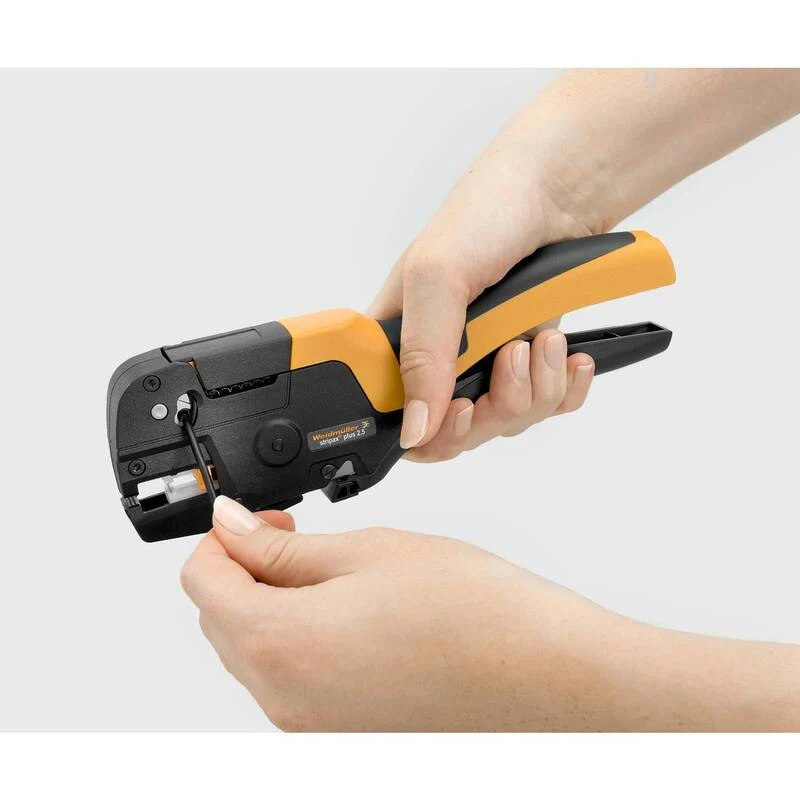 B-Ware Weidmüller STRIPAX PLUS 2.5 Crimpzange Aderendhülsen Crimp Zange Kabelschuhzange
