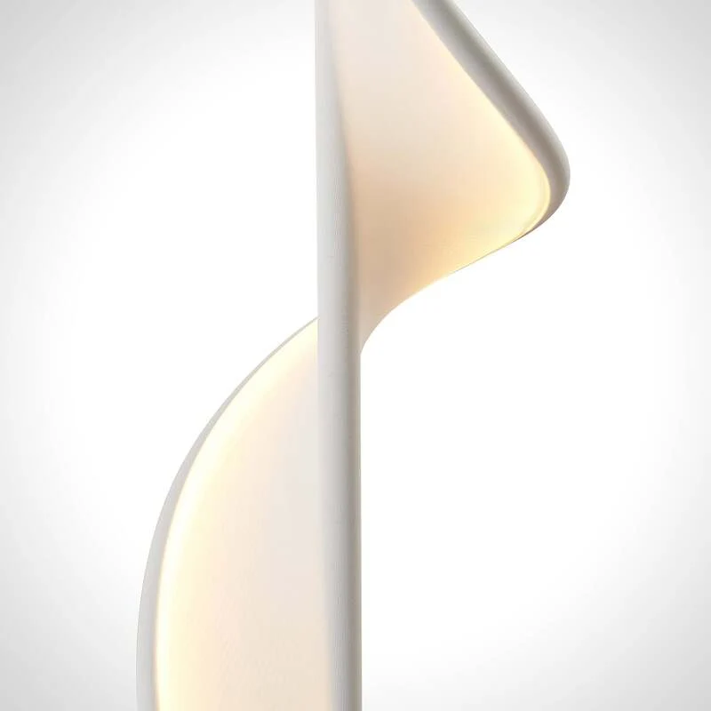 B-Ware Lucande Stehlampe Edano LED dimmbar Lampe Leuchte Textil weiß 154cm hoch Licht