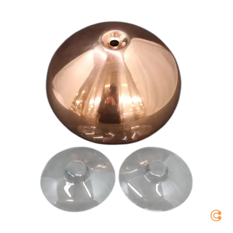 B-Ware Tom Dixon Wandleuchte Wandlampe Void LED kupfer Surface Leuchte Lampe