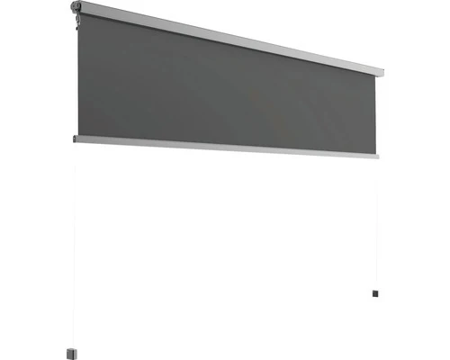 B-Ware Senkrechtmarkise Vertikalmarkise Sonnenschutz graphitschwarz 294 x 394 cm438
