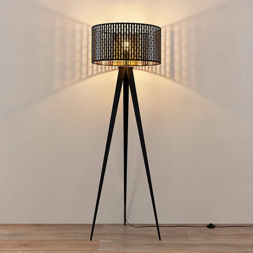 B-Ware Lindby Thoralf LED Stehleuchte Tripodgestell Stehlampe Standlampe Leuchte Lampe