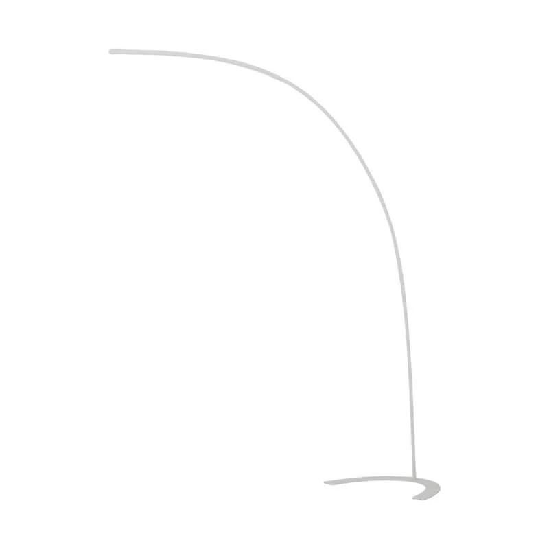 B-Ware Bogenstehleuchte Standlampe Lindby LED Leuchte Danua weiß Metall Wohnzimmerlampe