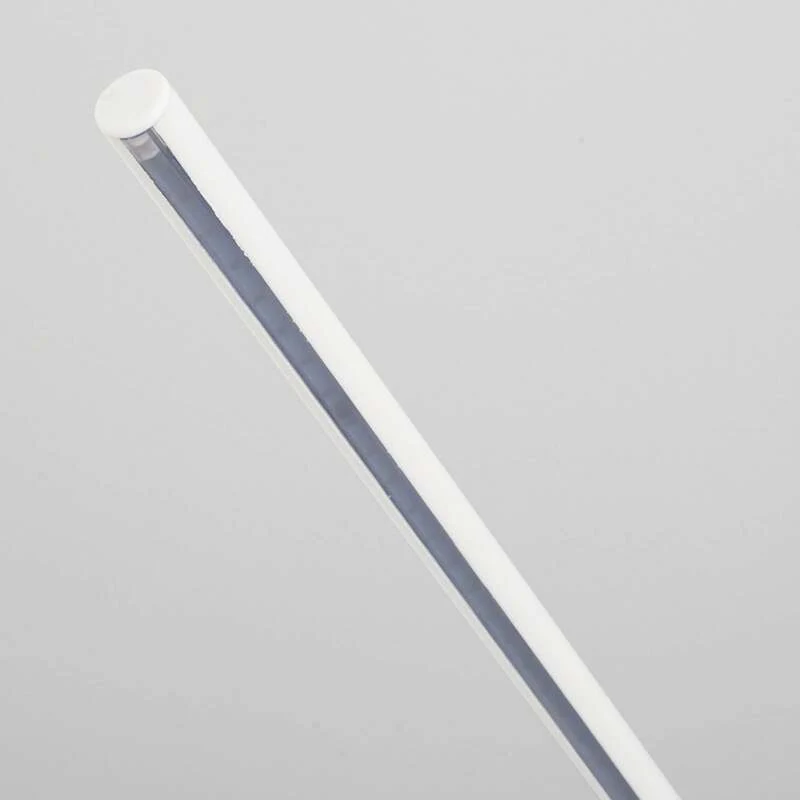 B-Ware Bogenstehleuchte Standlampe Lindby LED Leuchte Danua weiß Metall Wohnzimmerlampe