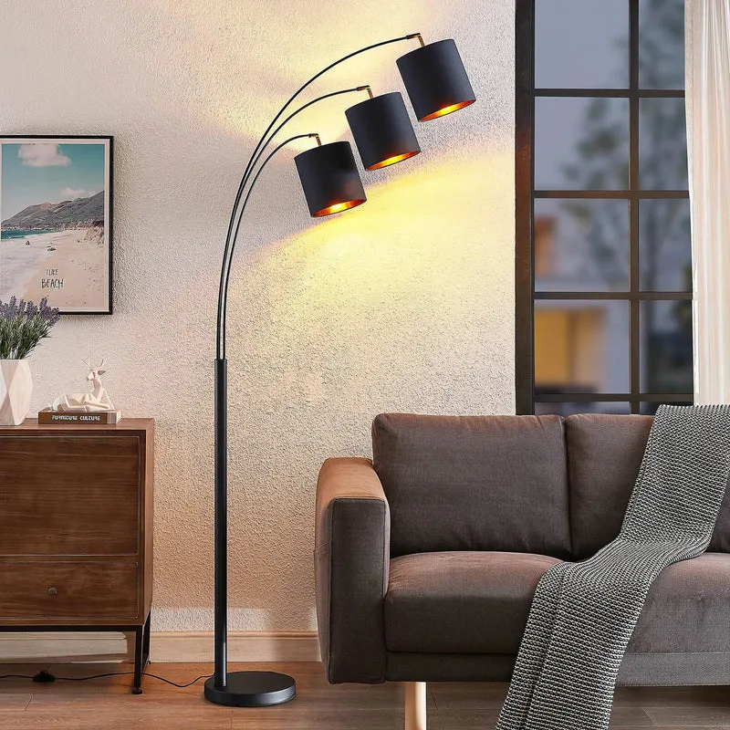 B-Ware Lindby Nanika Stehleuchte Standleuchte Stehlampe Stehlicht Leselampe Leuchte LED
