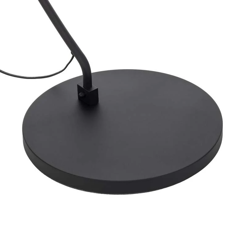 B-Ware Lindby Stehleuchte Jonera LED Bogenlampe Lampe schwarz gold 185cm Höhe 45cm