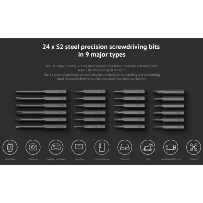 B-Ware Xiaomi 36013 Werkstatt Schraubendrehereinsatz Bit-Schraubendreher Handwerkzeug
