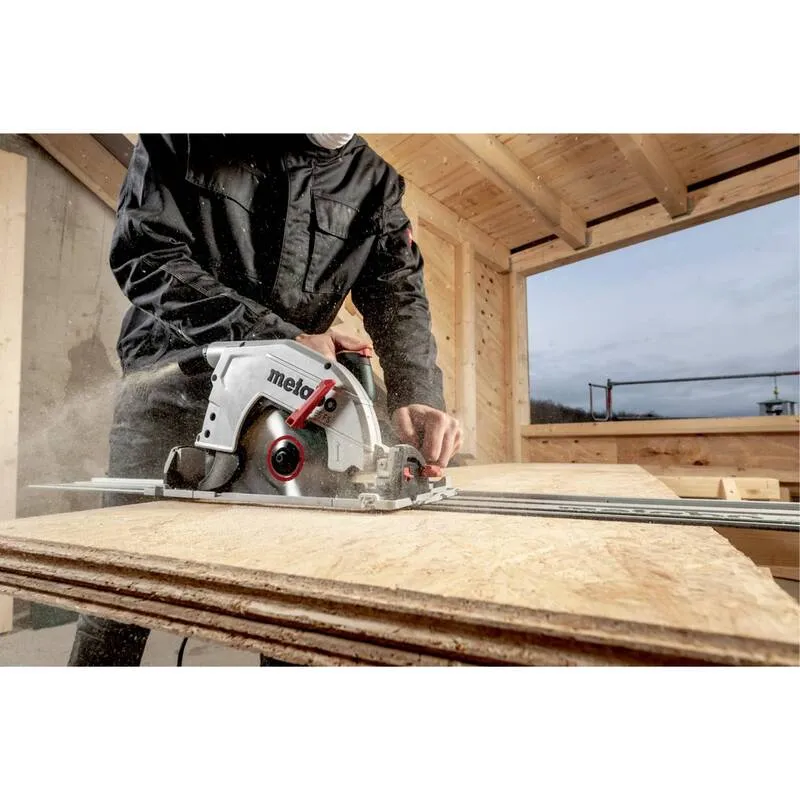 B-Ware Metabo Handkreissäge Set Führungsschiene Sägeblatt 235mm Schnitttiefe 85mm
