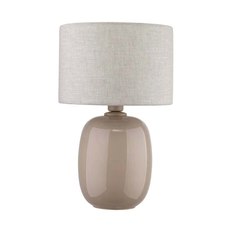 B-Ware TK-Lighting Tischleuchte Melody LED Lampe Leuchte sand 48cm Höhe E27 30cm
