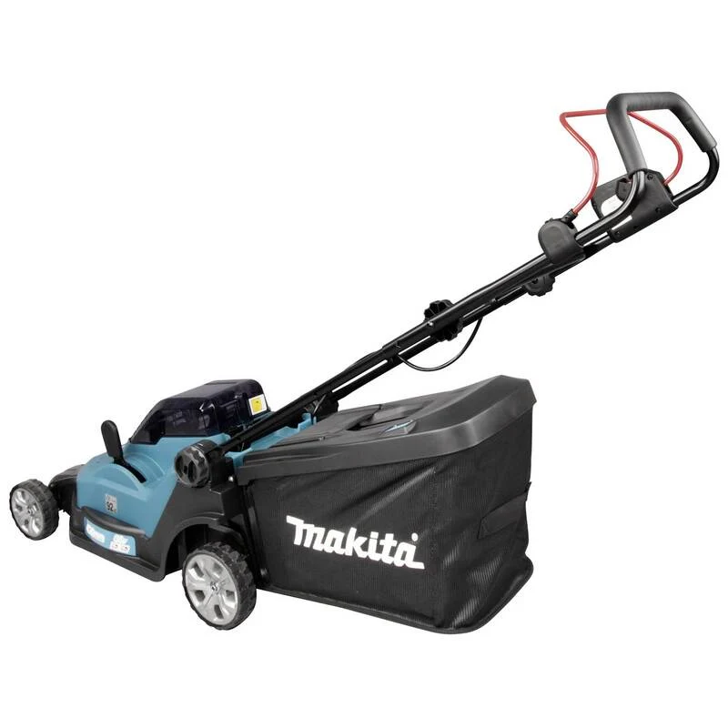 B-Ware Makita Rasenmäher Akku-Rasenmäher DLM432PT2 Mäher 18 V 2 Akkus 43 cm Mäher