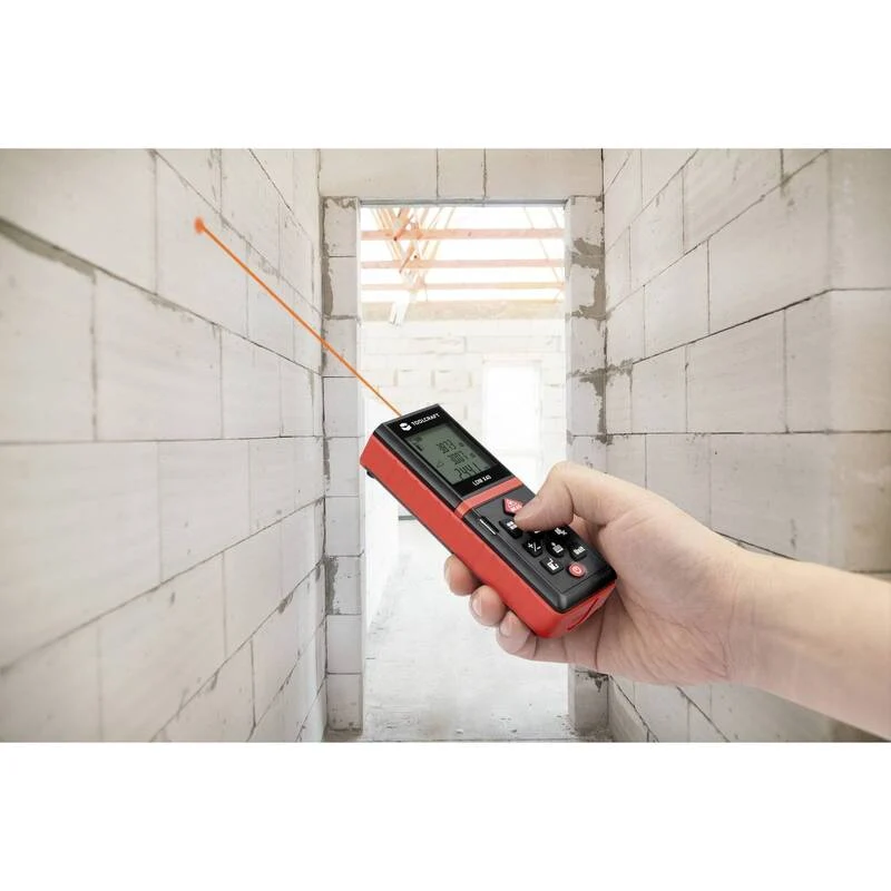 B-Ware Toolcraft Laser-Entfernungsmesser LDM X40 40m Messgerät Nivelliergerät präzise